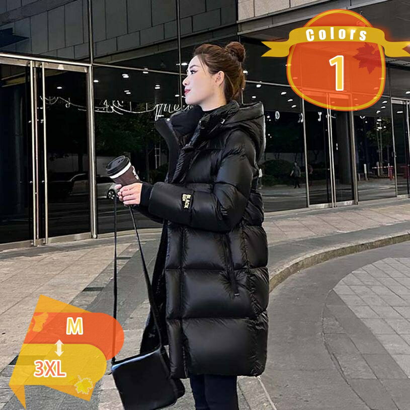 Rakuten - 中綿コート ベンチコート ロングコート アウター コート 裾にボタン付き 動きやすい レディース カジュアル 通勤 バイク スポーツ観戦 綺麗 おしゃれ かわいい 防寒 秋冬 大きいサイズ フード付き 着痩せ 軽量 スリム fascimo