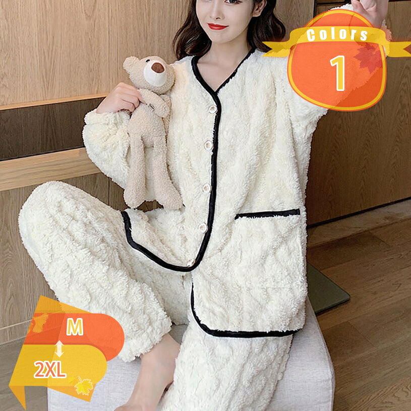 ルームウェア パジャマ 部屋着 レディース ワンピース 長袖 可愛い 春 秋 冬 パジャマ 部屋着柔らか シンプル 大人 おしゃれ ルームワンピース パジャマ fascimo