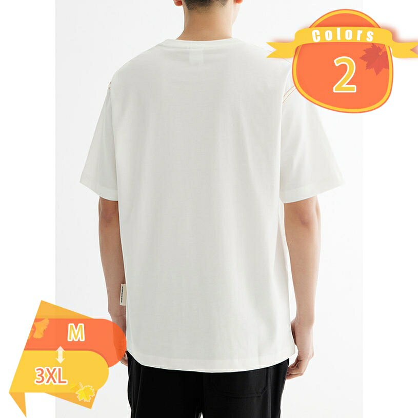 乐天商城 - 500円OFFクーポン 夏服 メンズ tシャツ メンズ 半袖 大きい サイズ コットン ゆったり 無地 吸汗 速乾 綿100 柔らかい 快適 ストリート メンズ クルーネック 春 夏 スポーツウェア 運動着 スポーツ シンプル オシャレ かっこいい めんず fascimo