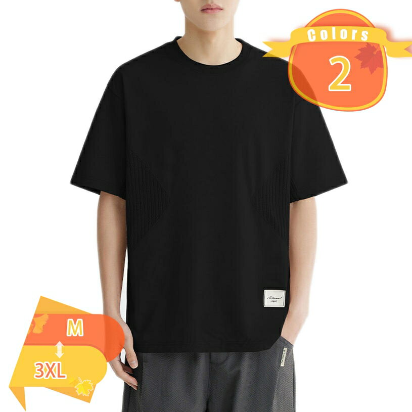 500円OFFクーポン 夏服 メンズ tシャツ メンズ 半袖 大きい サイズ コットン ゆったり 無地 吸汗 速乾 綿100 柔らかい 快適 ストリート メンズ クルーネック 春 夏 スポーツウェア 運動着 スポーツ シンプル オシャレ かっこいい めんず fascimo