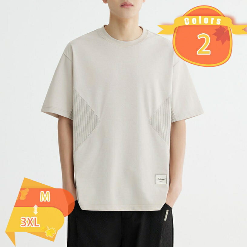 500円OFFクーポン tシャツ メンズ 半袖 無地 綿100% カットソー 黒 白 大きいサイズ M-3XL 吸汗速乾 部屋着 ゆったり カジュアル 柔らかい 快適 シンプル tshirrt インナー 春夏秋冬 クルーネック インナー 半袖Tシャツ 部屋着 fascimo
