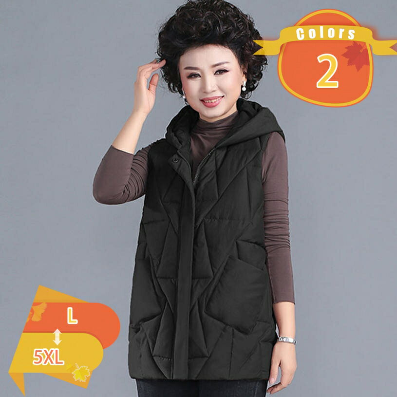 2000円OFFクーポン ダウンベスト 防寒 中綿 カジュアル ゆったり アウトドア フード付き レディース ジャケット 軽量 中綿ベスト 秋冬 ノースリーブ 通勤 アウター 袖なし 動きやすい コート 暖かい 大きいサイズ 30代 40代 50代 fascimo