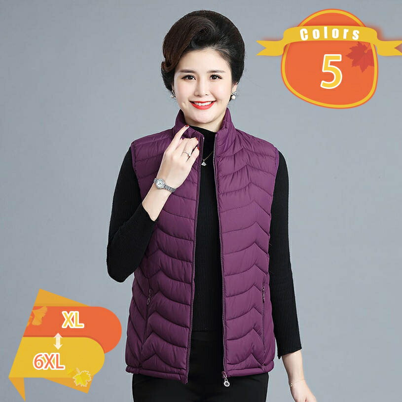 500円OFFクーポン レディース ベスト 秋冬 スリム 袖なし ダウンベスト おしゃれ ショートベスト スタンドカラー ポケット付き コート ファッション 無地 シンプル 暖かい 軽量 防風 防寒 保温 中綿チョッキ お出掛け 母 ママ 40代 fascimo