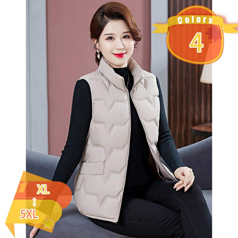 500円OFFクーポン ベスト 秋 冬 レディース ダウンベスト 中高年 祖母 ママ ショートベスト ファッション 無地 スリム 中綿 エレガント おしゃれ 秋冬 体型カバー 中綿ベスト 立ち襟 綿入れ 冬服 袖なし アウター カジュアル ノースリーブ fascimo