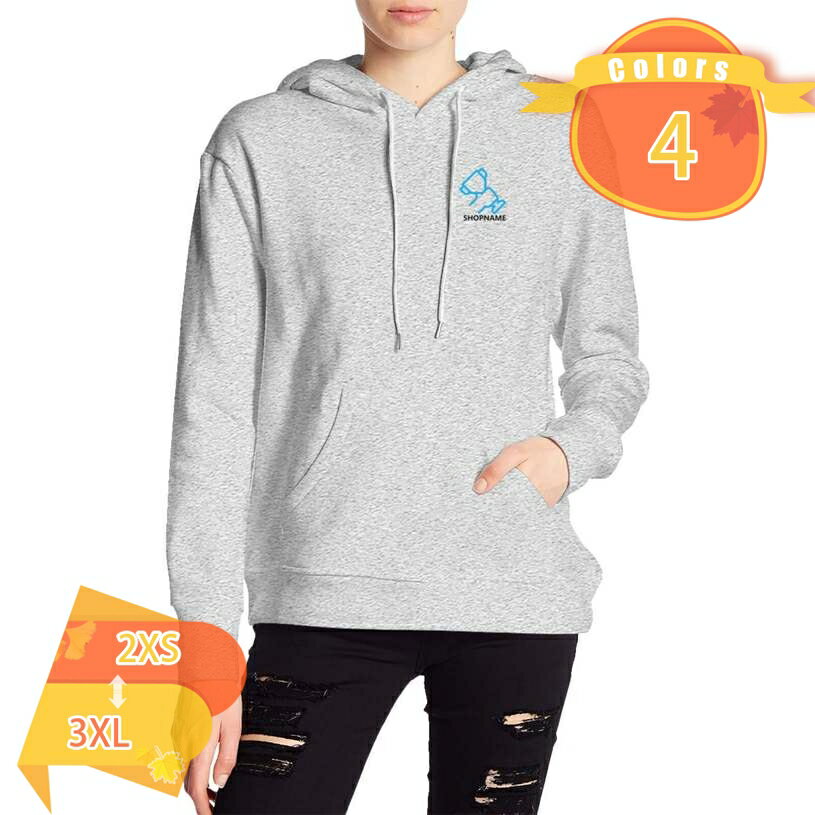 オーダーメイド 名入れ プルオーバー パーカー 背番号 裏パイル フーディ カレッジ チーム名 芸術 ギフト プレゼント かわいい 団体 誕生日 記念日 ポリエステル 厚手生地 パーカー 裏パイルデザイン fascimo