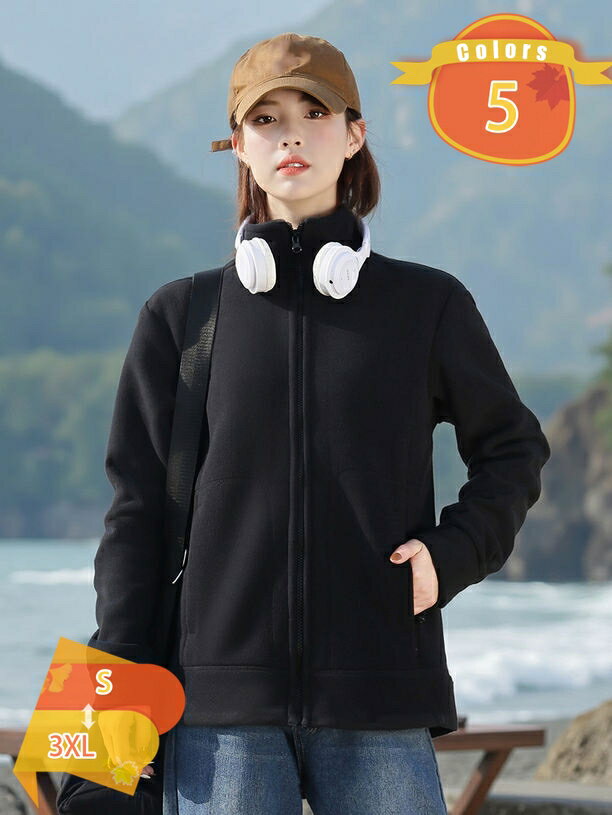 1000円OFFクーポン ジャケット レディース スタンドネック トップス 女性用 ショート丈 ふかふか 防風 韓国 可愛い 大人抜け感 ジップアップ かわいい 部屋着 長袖 柔らかい 冬物 事務 切り替え マウンテン レデイース 20代 ジッパー fascimo