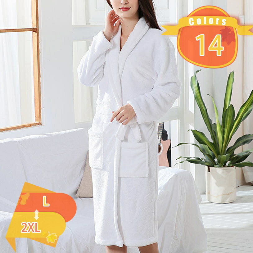 バスローブ 厚地 秋冬 メンズ レディース ふわふわ 優しい肌触り ガウン 速乾 保温 やわらか バス用品 お風呂上り 男女兼用 ルームウェア 浴衣 部屋着 ふわふわ保温 お風呂上がり 夫婦 吸水 fascimo