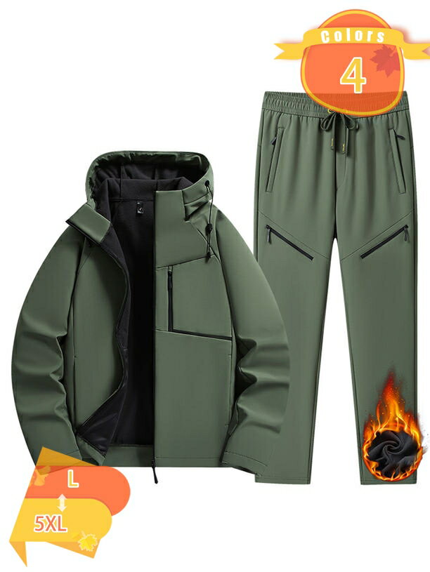 裏起毛 ウインドブレーカー マウンテンジャケット マウンテンパーカー メンズ 上下 ジャンパー 防寒 撥..