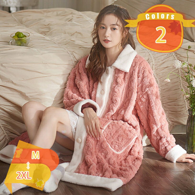 バスローブ 厚地 秋冬 メンズ レディース ふわふわ 優しい肌触り ガウン 速乾 保温 やわらか バス用品 お風呂上り 男女兼用 ルームウェア 浴衣 部屋着 ふわふわ保温 お風呂上がり 夫婦 吸水 fascimo