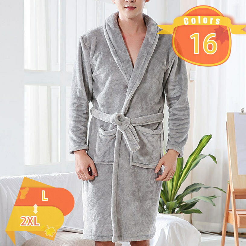 バスローブ 厚地 秋冬 メンズ レディース ふわふわ 優しい肌触り ガウン 速乾 保温 やわらか バス用品 お風呂上り 男女兼用 ルームウェア 浴衣 部屋着 ふわふわ保温 お風呂上がり 夫婦 吸水 fascimo