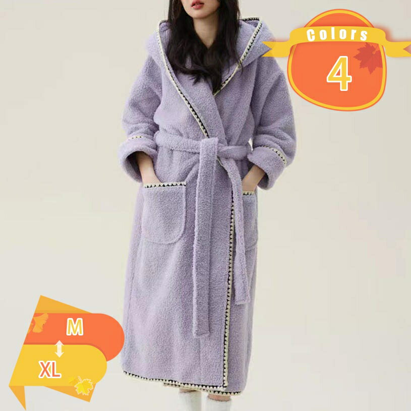 バスローブ 厚地 秋冬 メンズ レディース ふわふわ 優しい肌触り ガウン 速乾 保温 やわらか バス用品 お風呂上り 男女兼用 ルームウェア 浴衣 部屋着 ふわふわ保温 お風呂上がり 夫婦 吸水 fascimo