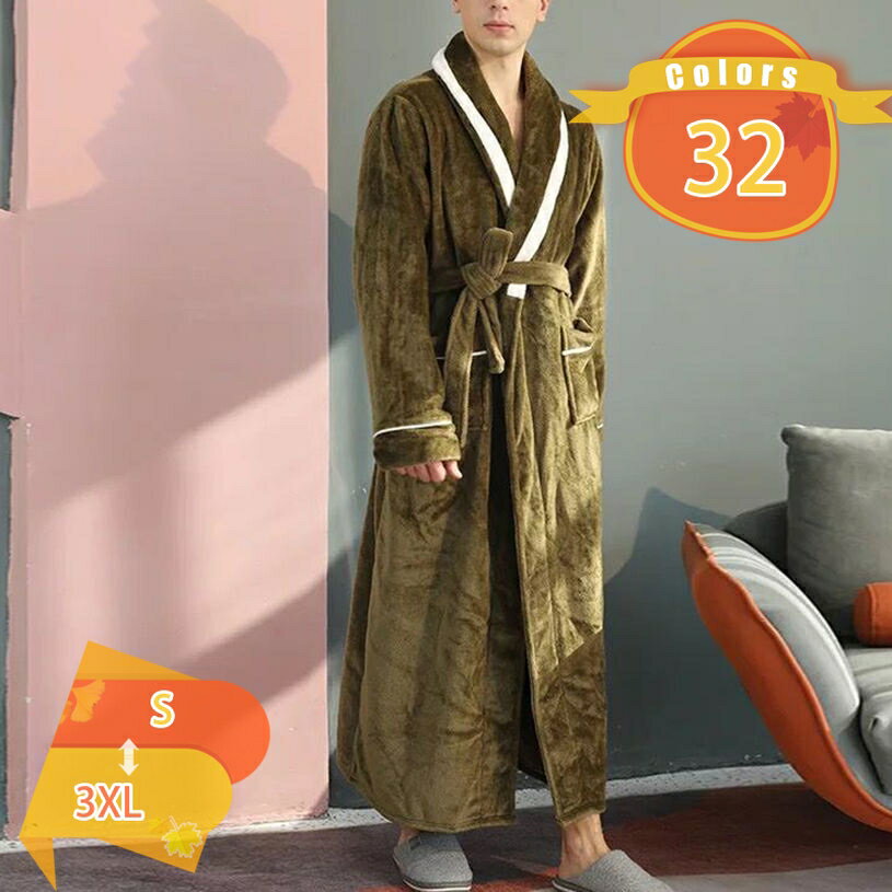バスローブ 厚地 秋冬 メンズ レディース ふわふわ 優しい肌触り ガウン 速乾 保温 やわらか バス用品 お風呂上り 男女兼用 ルームウェア 浴衣 部屋着 ふわふわ保温 お風呂上がり 夫婦 吸水 fascimo
