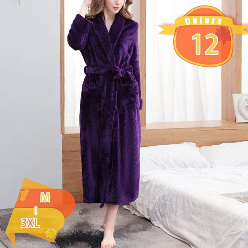 777円OFFクーポン バスローブ 男女兼用 綿 ホテル ルームウェア ナイトウェア パジャマ 男女兼用 ホテル お風呂上り ロング 吸水 速乾 保温 バス用品 バス用品 部屋着 ルームウェア ホテル 部屋着 春夏秋冬 fascimo