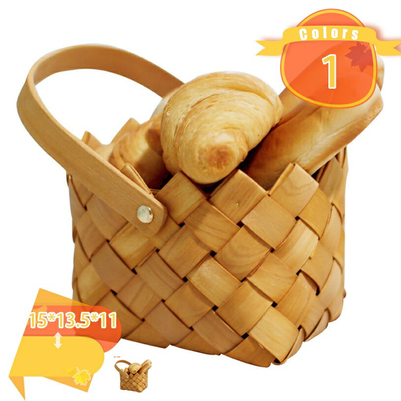 持ち手 フルーツ入れ バスケットピクニックバスケット かごバッグ ふた付き 籠バッグ おしゃれ お花見 行楽 カゴバッグ 北欧 かごバスケット 編み フルーツバスケット ストレージバスケット 収納ボックス 小物入れ カゴバック fascimo