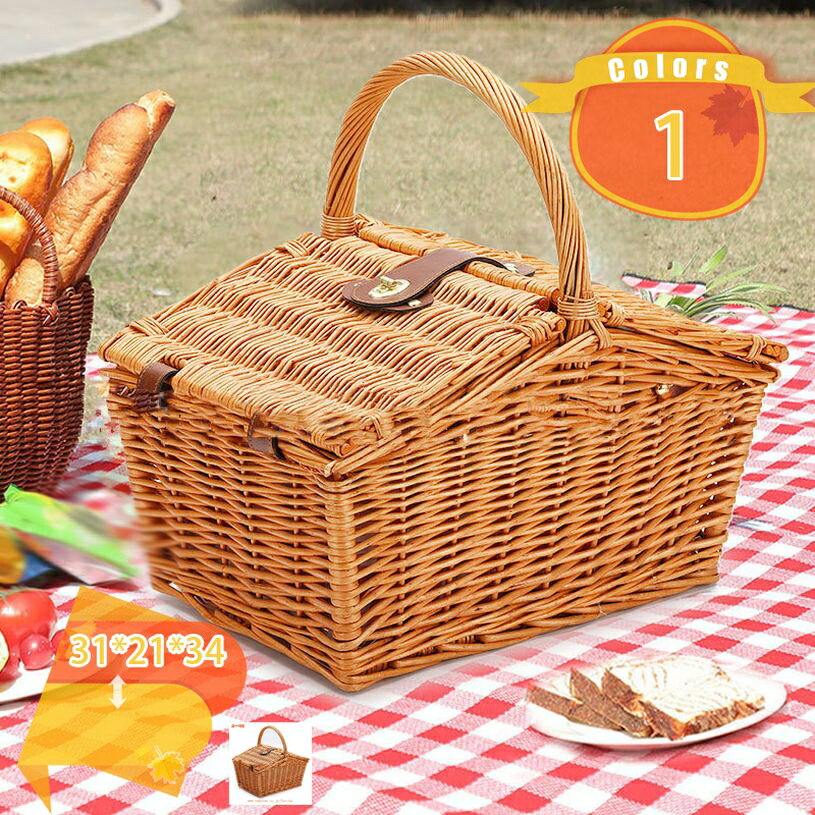 かごバッグ 籐 ワンハンドル トラベル ピクニック バスケット オーバルピクニックバスケット おしゃれ ふた付き 籠バッグ バッグ 蓋つき 蓋付き ふたつき フタ付き 収納ボックス 北欧 ワンハンドル 編み 籐バッグ ラタン 籐かごバッグ fascimo
