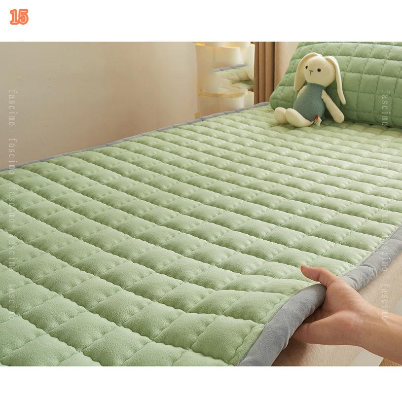 500円OFFクーポン ベッドシーツ あたたかい 軽量 ズレ防止 ベッドパッド 汗取りベッドシーツ 洗える 新生活 丸洗いOK 抗菌防臭 敷きバッド 吸湿発熱 保温 蓄熱 中綿入り 蓄熱保温わた あったか フランネル しきぱっと 冬用寝具 快適パッドシーツ セミダブル fascimo [3]