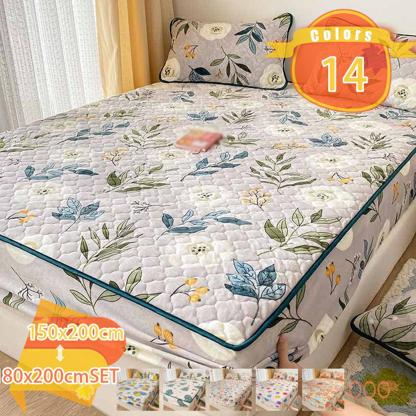 1000円OFFクーポン パッドシーツ シングル 秋冬用 抗菌防臭 あったか ボアフリース 寝心地よい フランネル マットレスパッド クッション さらさら しきぱっと 折り畳み式 軽量 着脱しやすい 丸洗いOK 暖か 快適パッドシーツ ベッドカバー 洗い替え 寝ござ fascimo