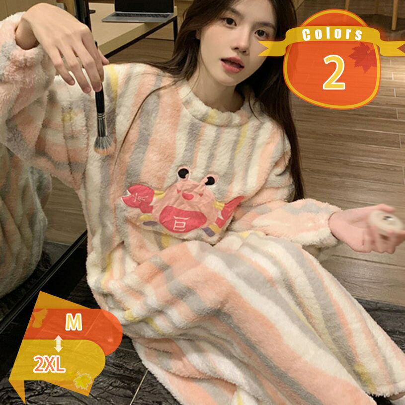 1000円OFFクーポン ネグリジェ レディース ルームウェア ワンピース パジャマ 無地 寝巻き 暖かい 長袖..