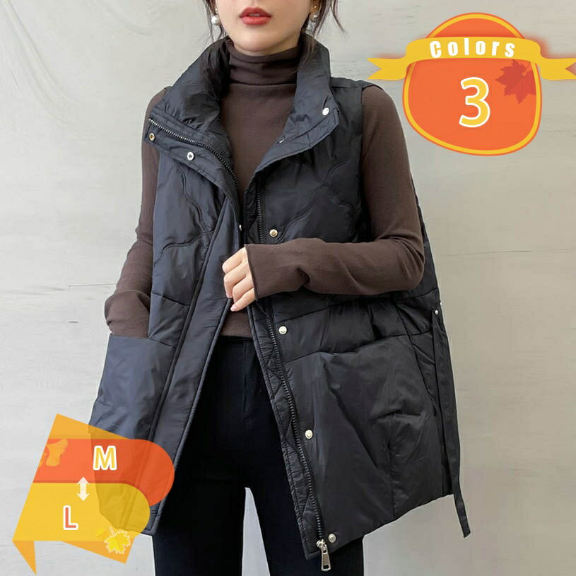1000円OFFクーポン ベスト レディース アウトドア 防風 暖かい 無地 シンプル おしゃれ 春 秋 冬 カジ..