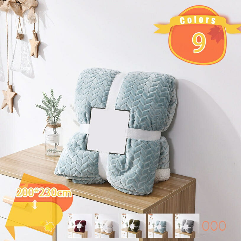1650円OFFクーポン 厚手 毛布 ブランケット あったか 冬用 洗える 暖かい フランネル プレミアムマイクロファイバー 柔らかい 静電気対策 秋冬 チェック柄ブルー セミダブル 敷毛布 敷き お昼寝 秋 冬 用 丸洗い 洗濯可能 新生活 ぶらんけっと fascimo