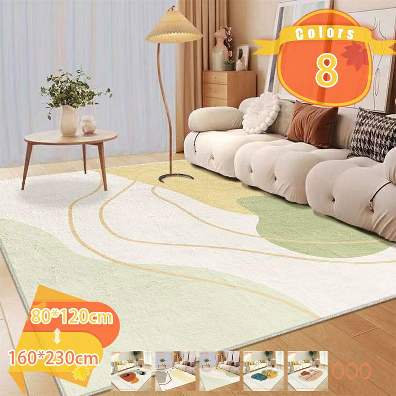 衝撃セール60%OFF★13824円⇒6912円! 洗える 抗菌 防臭 防ダニ フランネル ラグ ホットカーペットカバー 2畳 3畳 低反発ラグ ラグマット 滑り止め付き 長方形 INS風 カーペット おしゃれ インテリア リビングマット 防音 絨毯 軽量 折り畳み可 掃除易い fascimo-10007819 FASCIMO パッケージ画像