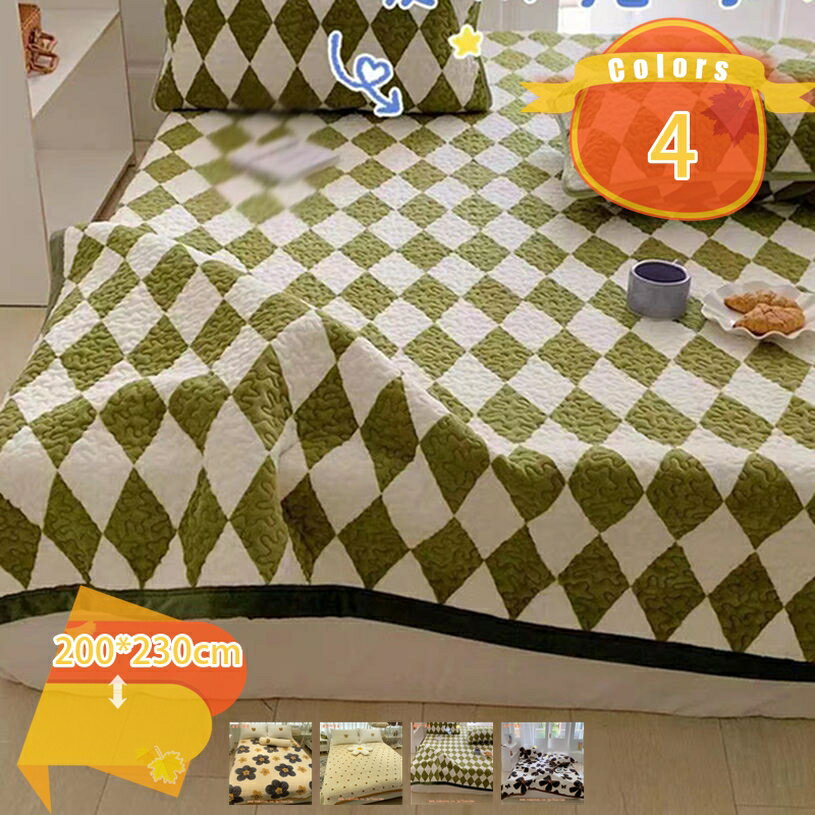 敷きパッド しきぱっと ダブル 冬用 無地 シンプル 吸湿 発熱タイプ あったか ベッドパッド シングル 洗える 抗菌防臭 ふわふわ 敷き毛布 キルト カバー マイクロファイバー ベッドスプレット セミダブル ベッドカバー 敬老の日 fascimo