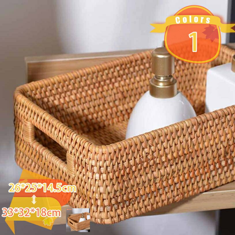 収納ボックス 大容量 籐編み おしゃれ 深型 小物収納 収納バスケット かわいい インテリア バスケット カゴ 収納かご 整理ケース 防水 防湿 高耐久 押し入れ クローゼット お部屋 オフィス お片づけ 方付け 収納ボックス fascimo