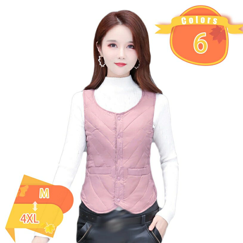 500円OFFクーポン ダウンベスト レディース 軽量 可愛い 裏ボア 暖かい 無地 シンプル ショート丈 ダウン ベスト チョッキ 春 秋 冬 カジュアル インナーダウン コンパクト ノースリーブ 防風 保温 アウター ライトダウン 薄い 軽い 防寒対策 登山 fascimo