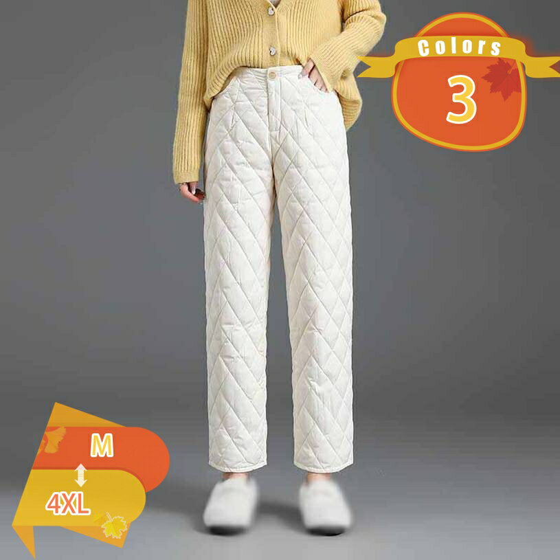 Rakuten - 防寒パンツ アウトドア レディース 黒 中綿 あったか ジョガーパンツ 暖パンツ 防寒 保温性 通勤 通学 着痩せ 脚長 秋冬 履きやすい ロングパンツ ゆったり 体型カバー おしゃれ カジュアル シンプル fascimo
