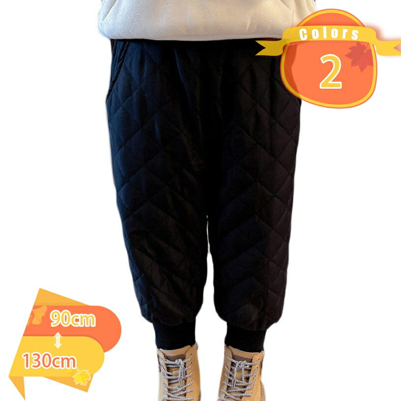 裏起毛パンツ キッズ 子供 防寒 ズボン あったか ウエストゴム リブ 軽量 おしゃれ 厚手 中綿 ボトムス 子供服 男の子 女の子 ジュニア ベビー 冬服 スキー 雪 雪遊び 中綿 動きやすい お出かけ 通園 通学 プレゼント fascimo