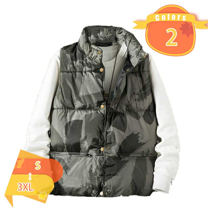 777円OFFクーポン 秋冬 ダウンコットンベスト メンズ 暖かいベスト 大きいサイズ 男女兼用 チョッキ ノ..