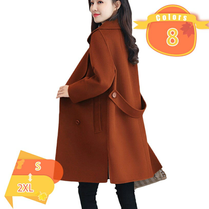 2000円OFFクーポン ロングコート レディース 冬 ブラック ウール チェスターコートロング 細身 マキシ丈 グレー おしゃれ 膝下 大きいサイズ コート レディース 膝丈 厚手 ゆったり 着痩せ おしゃれ 可愛い 防寒 カジュアル アウター fascimo