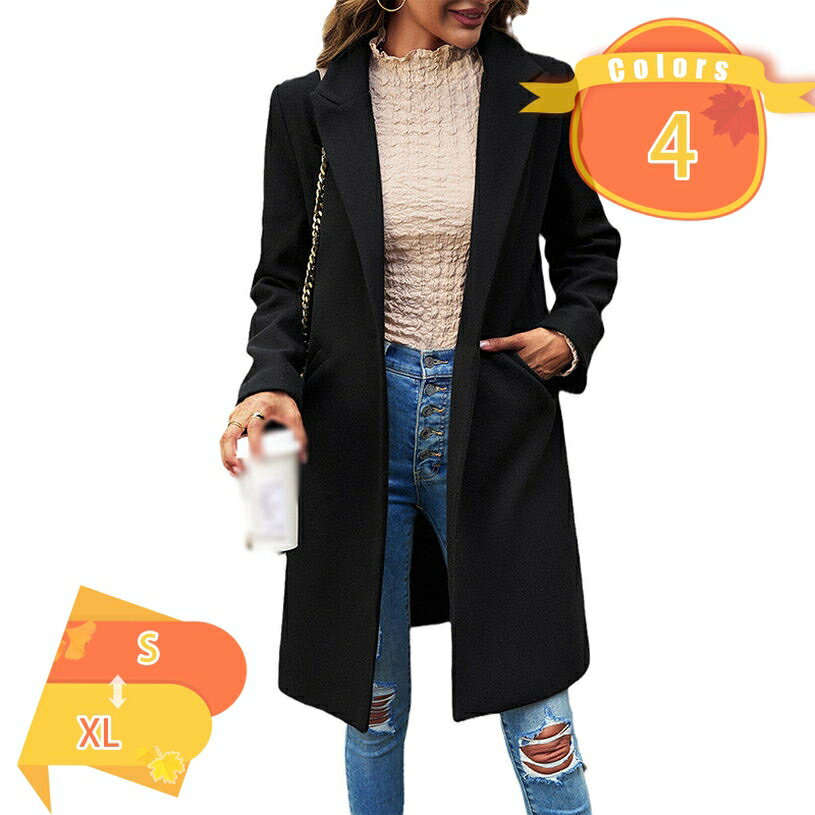 1000円OFFクーポン チェスターコートアウター コート レディース ロングコート チェスターコート 秋 冬 きれいめ カジュアル 大きいサイズ ロング丈 無地 20代 30代 40代 通勤 通学 秋冬 おしゃれ 無地 マキシ 暖かい 小さいサイズ fascimo