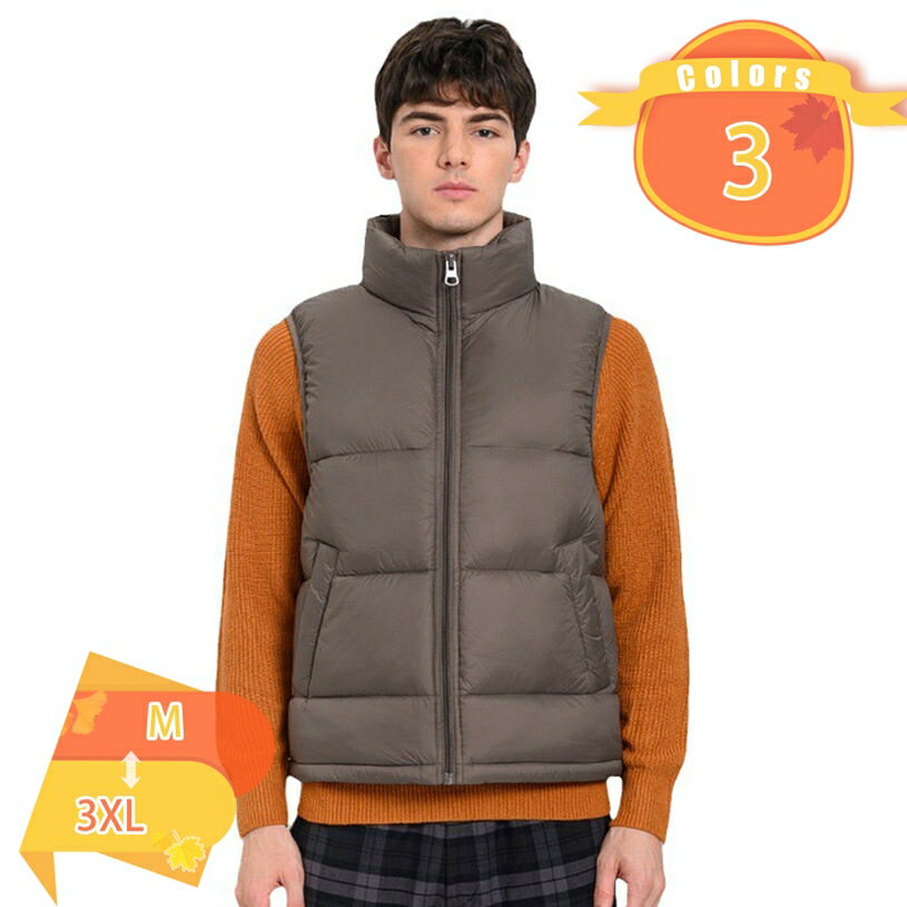 1000円OFFクーポン メンズ ベスト 大きいサイズ カジュアル 防寒 冬 薄手 ダウンベスト インナーダウン ベスト メンズ 秋 冬 軽量 軽い 暖かい ビ...