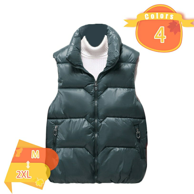 500円OFFクーポン 中綿ベスト ダウンベスト レディース 無地 タートルネック ショート丈 ノースリーブ 防寒 秋冬 アウター ダウンコート ベーシック インナーベスト ダウンジャケット 可愛い シンプル 通勤 通学 スポーツ カジュアル デート 学生 fascimo