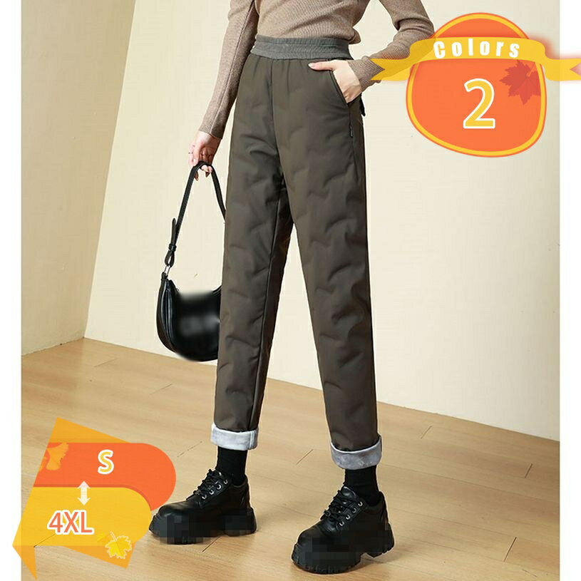 表地：ポリエステルメイン素材：ポリエステル軽くて暖かな詰め物を使用しております。充分な防寒性、保温力があります。暖パンを履くことで、下半身を暖めてこその防寒対策なのです。シルエットで簡単美観、流行には左右されず、いつでもファッション感、防風...