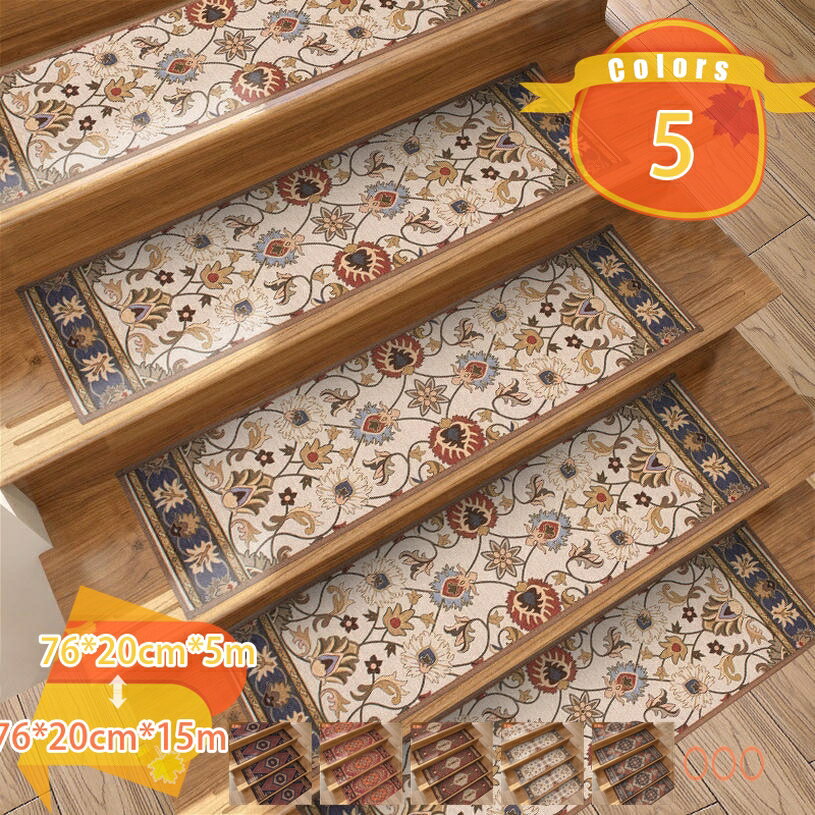 メイン素材：ポリエステル【サイズ】76*20cm 【内容量】76*20cm*5m=76*20cm*5枚　 76*20cm*10m=76*20cm*10枚　 76*20cm*15m=76*20cm*15枚　【ペルシャ風デザイン】先端の印刷技術より駆使され、平織り生地に繊細な画像がプリントされ、絨毯の上品さ を演出します。また、伝統的なペルシャ風柄を現代にアレンジし、シンプルなお部屋のアクセントとしてもお勧めします。【表面】ソフトで足当たりのよい生地。キズ、汚れ、防音対策にもなります。【安心の滑り止め加工】裏面にはしっかりと滑り止め加工が施されておりマットのズレを防ぎます！お年寄りがいるの家庭でも安心してお使いいただけます。【お手入れは楽】汚れた部分だけで洗えば大丈夫、洗濯機丸洗えます。乾燥したら繰り返し使用でき、吸着にも影響はない。日常の手入れは掃除機で掃除すればきれいになります。◆1.シンプルな色合いでどんな部屋でも合わせやすいです。 ◆2.防音対策：防音性が優れており、子供やペットが遊んでも大きいな音が響きにくくなる。階段のキズ防止用にも役に立ちます。 ◆3.シールを剥がして貼るだけ！折り曲げ部分を曲げてOK！ 裏面が吸着加工だから、マットが階段にぴたっと吸着して動きません。 ◆4.お掃除も簡単、掃除機をかけてきれいになる！洗いで繰り返し使用が可能です！ ◆5.裏面が吸着加工だから、マットが階段にぴたっと吸着して 動きません。 ◆長時間に使えでも摩損はただ少しあり、実にお買い得の階段マットです。 ◆光の強さの原因で実物の色は写真と若干の誤差があるかもしれませんが、当商品の色は実物を基准とする。 ◆不明な点等ございましたら、お気軽にお問い合わせください。 キーワード：階段 階段用 マット まっと 犬用マット 滑り止めマット すべり止め 滑らない カーペット 犬 猫 老犬 老猫 子犬 子猫 ペット 安全 転倒防止 吸着階段マット 15枚 カーペット 洗える 接着材不要 吸着 階段用 床保護マット 15枚 階段すべり止め 階段カーペット シート 対策 春 夏 秋 冬 ウォッシャブル 犬 猫ペット 介護 寒さ 冷え対策 便利グッズ 便利品 プレゼント 贈り物 贈物 入学 卒業 引越し お祝い 敬老の日 母の日 父の日 誕生日 プレゼント 誕生日プレゼント 結婚祝い 福袋 メンズ レディース 男性 女性ご案内している情報は参考用です。実際にお届けする商品をご確認くだ階段マット 階段用ステップマット 滑り止め付き ずれない 階段カーペット 22cm 15枚入り 吸着 15枚入 ブラウン キズ防止 蓄光 洗える 蛍光 肉球 階段カーペットマット 折り曲げ付ラグ 洗える 200×200CM ラグマット 滑り止め付 西海岸 絨毯 マット ラグカーペット 北欧 カーペット おしゃれ オールシーズン可 洗えるラグ ラグ 夏用 極厚2cm高反発ラグ 抗菌 防臭ラグ 160 緑色 90 240 正方形 150 80 45 60 4畳 激安 涼しい 4畳半 長方形 300 230x230 江戸間 黒 紫 茶 抗菌 本間 防水 防音 ブラウン カット 床暖 畳 廊下 8畳 4.5 防ダニカーペット 一畳 グレー 大きめ 1畳 3畳 キルト 洗える夏用 ネイビー 柄 涼感 可愛い 滑り止め ピンク オールシーズン グリーン 250 北欧 丸 厚 洗える 小さい 緑 小さいサイズカーペット 夏用 3畳 6畳 厚手 2畳 200 300 大きめ おしゃれ 185 北欧 かわいい ペット 防ダニ 撥水 夏 8畳 1畳 キルト デスク 4.5畳 円形 小さめ 150 180 180センチ 洗える 140 200cm階段マット l型 高密度ゴム製で 滑り止めテープ すべり止め付 階段すべり止め 屋外 屋内 転倒防止 茶色とグレー 業務用 透明 幅55cm/幅70cm 22 45 55 70 200×200 シンプル