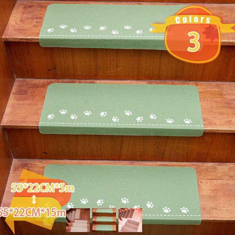 階段マット 滑り止め 5枚 10枚 15枚入 屋内 屋外 スリップ防止 防音 転倒防止 吸着マット カーペット おしゃれ シンプル ズレない キズ防止 静音 消音 滑り止めマット ラグ シート ーペット マット テープ シンプル ペット騒音対策 fascimo