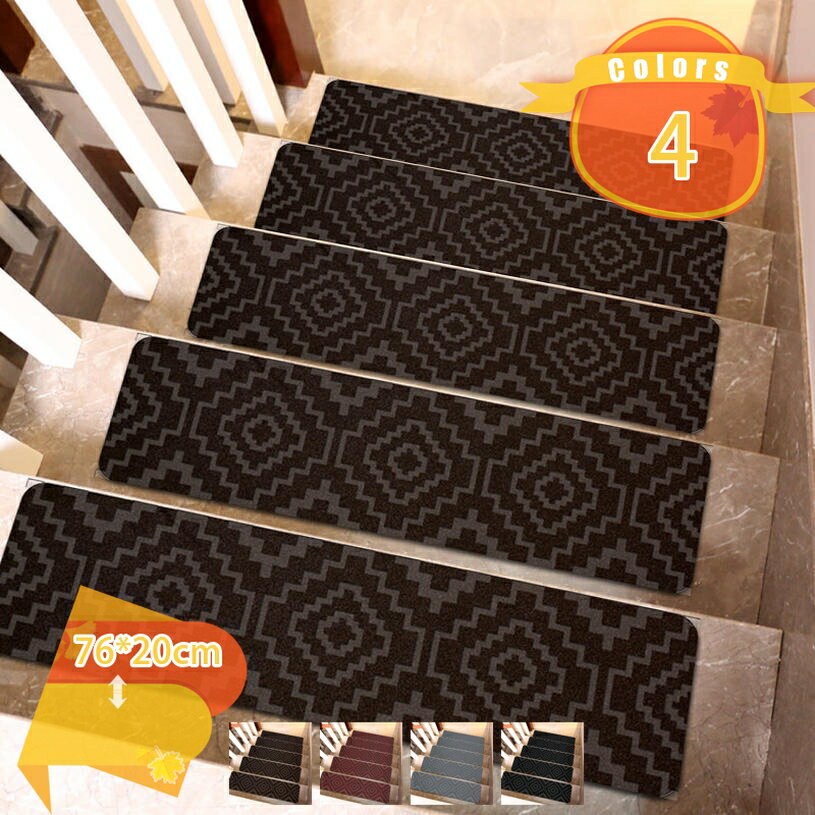 階段 滑り止めマット 階段 マット 階段 滑り止め 犬 5枚 5枚階段 滑り止め マット カーペット 吸着 階段 カーペット ズレない 階段用 マット 犬 猫 ペット インテリア 滑り止め キズ防止 傷防止 マット ペット 滑り止めシート fascimo
