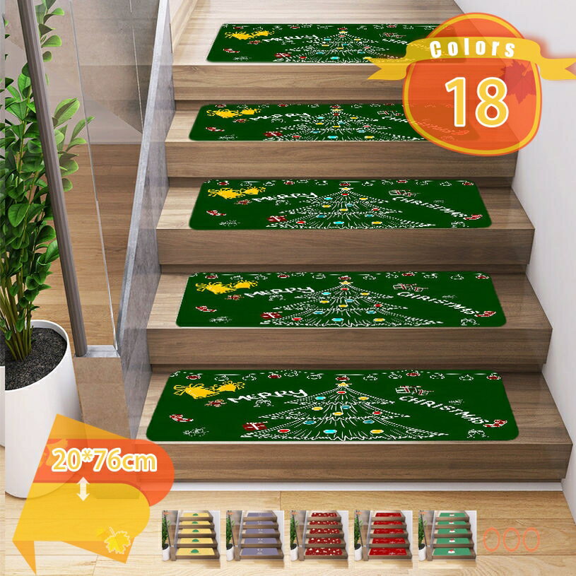 階段マット 滑り止め 5枚入り 吸着マット 折り曲げ付 防音 お手入れ簡単 ズレない すべり止めマット 床保護 転倒防止 キズ防止 猫犬階段滑り止めマット 高齢者 ペットなどの安全対策に 床暖房対応 掃除容易い ギフト fascimo