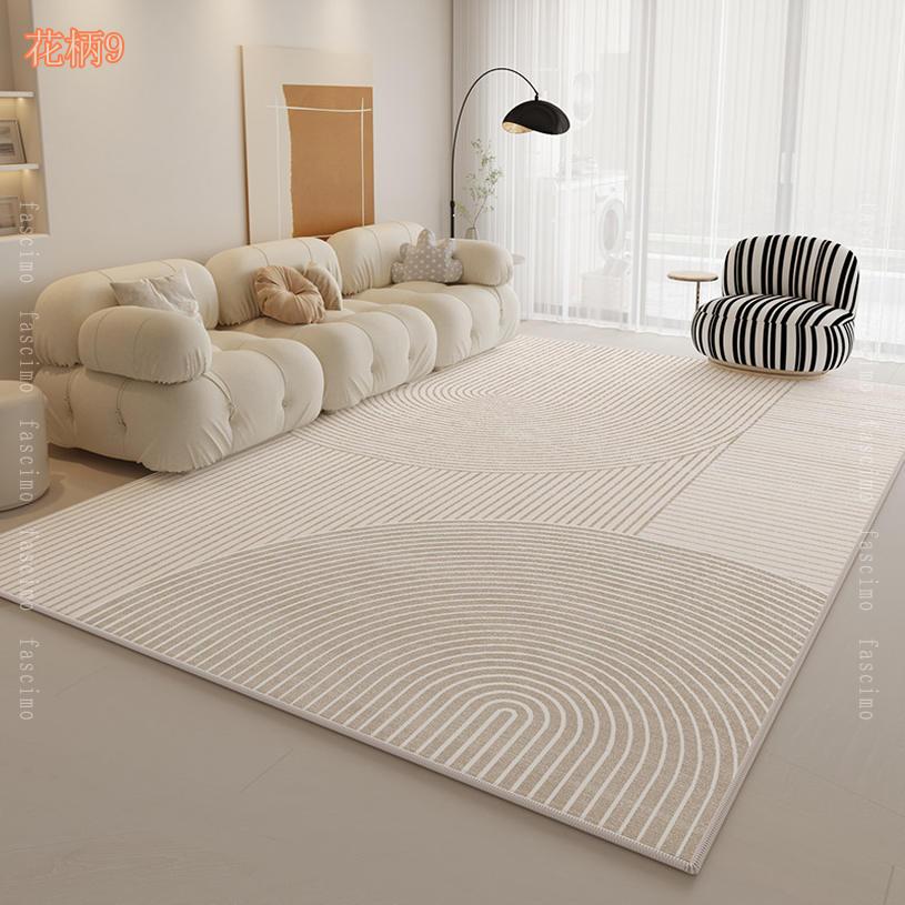 ラグ カーペット 北欧テイスト マット 洗える カフェ風 オシャレ おしゃれラグ デザインラグ ジオメトリ マット ヨーロッパ 幾何学模様模様 ラグ 絨毯 夏 夏用 応接間 夏ラグ 新生活 折りたたみ可 軽量 掃除易い ラグマット fascimo