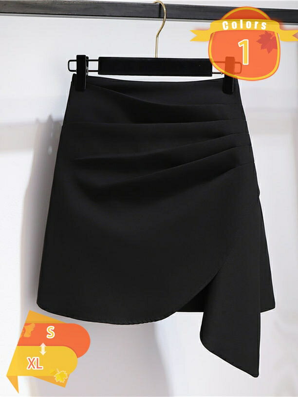 Rakuten - ミニ スカート レディース ミニ丈 Aライン 不規則 膝上丈 タイトスカート ハイウェスト ショート丈 ペンシル スリム 不規則裾 脚長効果 エレガント きれいめ 同窓会 カジュアル 20代 30代 春 夏 春夏 fascimo