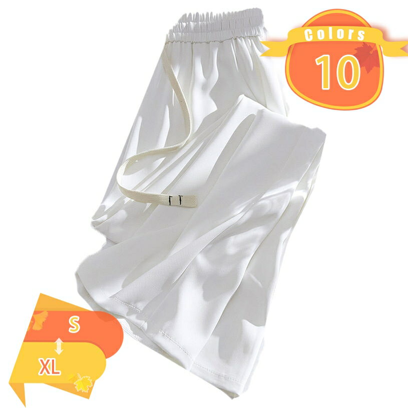 ストレート パンツ レディース ゆったり ワイドパンツ ロングパンツ 韓国ファッション 美脚 カジュアル ハイウエスト 細身 スリム ガウチョパンツ リラックス きれいめ フォーマル 通勤 オフィス 体型カバー 春 夏 秋 fascimo