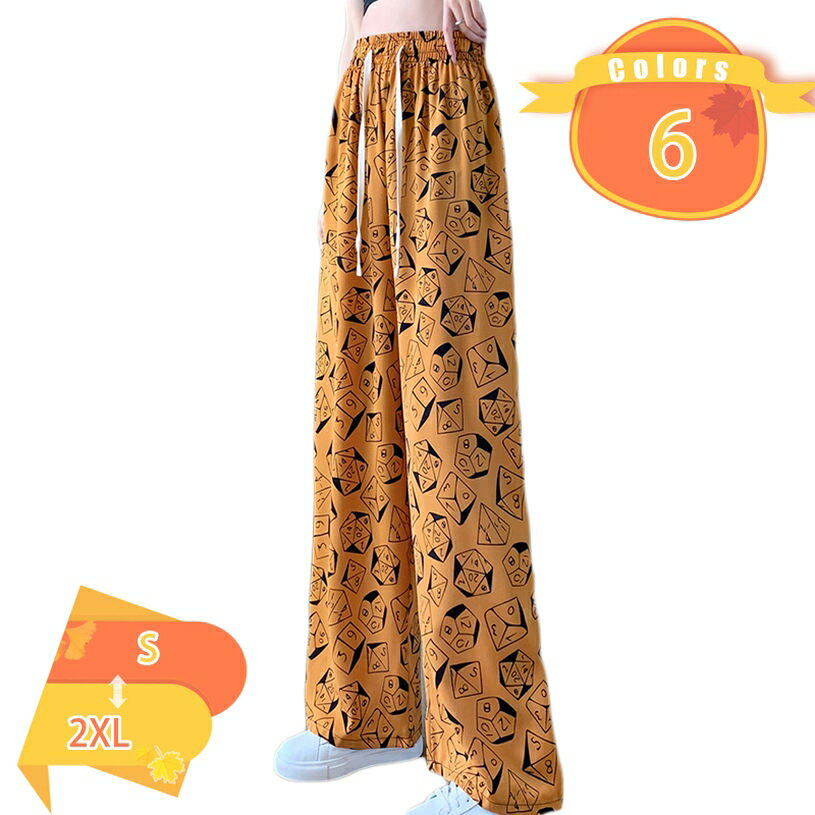 スカーチョ レディース ワイドパンツ ガウチョパンツ レディース ワイドパンツ 薄手 パンツ レディースロングパンツ 快適 カジュアル パンツ ウエスト ゴム ボトム レディース 長ズボン 大きいサイズ ファッション fascimo