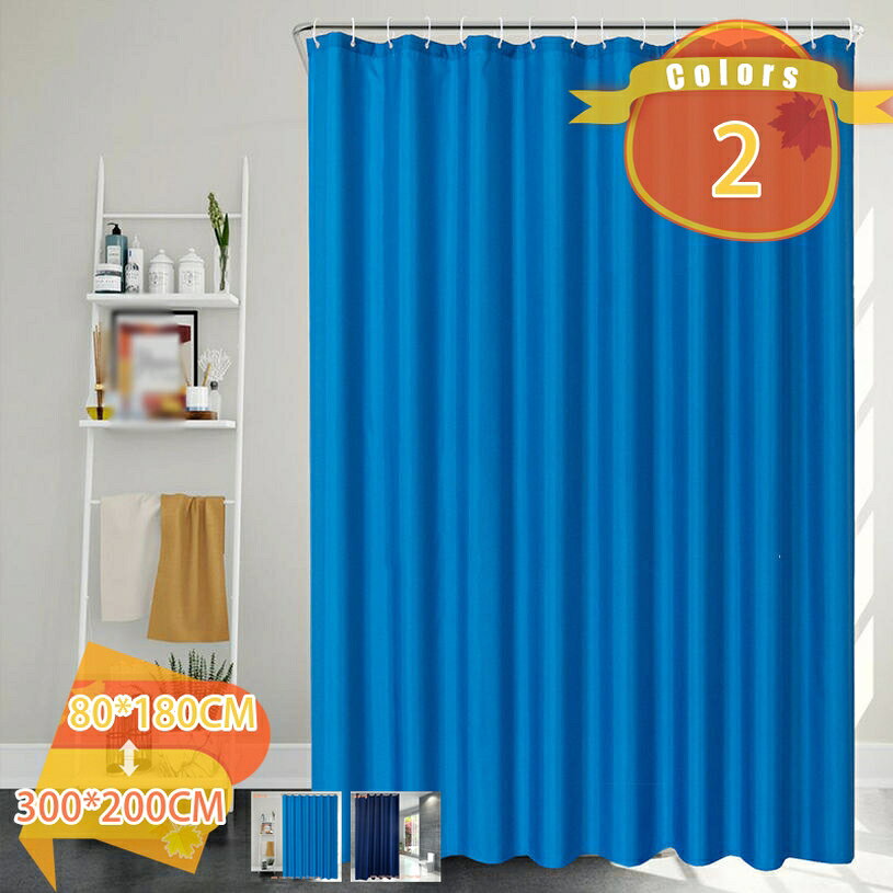 【クリックして他のサイズを選択してください】260*200CM280*200CM300*200CMメイン素材：ポリエステル◆【セット内容】80*180CM 100*180CM 120*180CM 150*180CM 180*180CM 200*180CM 220*180CM 240*180CM 80*200CM 100*200CM 120*200CM 150*200CM 180*200CM 200*200CM 220*200CM 240*200CM 260*200CM 280*200CM 300*200CM 200*220CM 200*240CM 180*190CM◆【防水速乾・防カビ】速乾・撥水加工済みの100%ポリエステル製により、お風呂に入ったでも浴室を乾燥に保つ、いつも衛生的です。臭いにおいはない、やわらかくて肌触りよい、赤ちゃんにも安心使用できます。抗菌性があるため、カビにも生えにくいです。◆【抗菌効果】抗菌＆防カビの清潔感：更に撥水防カビ加工。撥水;防カビ;防菌。シャワーカーテンは撥水防カビ加工で、カビも生えにくい、抗菌効果があり、衛生的です。◆【目隠し良い】：目隠しよく、高い遮光、遮蔽性を実現したので、徹底的にプライバシー保護ができます。断熱性のためのバスカーテン間仕切りとしてもおすすめできます。バスルームにはもちろん、高級ホテルにもよく使われています。◆【多機能】このカーテンはユニットバスカーテンとしてはもちろん、カーテンとして使用でもいいです。部屋にカーテンを掛けば空間が素敵に演出してくれたり、バスタイムや日常生活はもっと楽しく快適になっています【商品仕様】 【サイズ】80*180CM 100*180CM 120*180CM 150*180CM 180*180CM 200*180CM 220*180CM 240*180CM 80*200CM 100*200CM 120*200CM 150*200CM 180*200CM 200*200CM 220*200CM 240*200CM 260*200CM 280*200CM 300*200CM 200*220CM 200*240CM 180*190CM 材質:、ポリエステル繊維 特徴：防水 防カビ 防塵 セット内容：シャワーカーテン1枚、 【間切り＆目隠しの利用】 厚手材質でバスルーム以外でもキッチンやリビング、トイレ、子供部屋など目隠しや間仕切りとしても使えます、視覚的には微かの映像で個人プライバシーも守られます。 【おすすめ理由】 防水防カビのシャワカーテンですので、衛生的で清潔感があり、周りの雰囲気に溶け込み洗面所がおしゃれな感じになります。 不透明性と照明の透過性のバランスが良いシャワーカーテンです。入浴の時に、圧迫感はなくて、バスタイムが楽しくなります。 シャワーカーテンを使用して、水滴を飛び散らないようにすることはもちろん、保温効果も良いです。寒い冬でも安心できます。 カーテンリング付属なので、すぐに使用可能です。バスルーム、お店、職場更衣室、美容院などに最適です。 【ご利用のシーン】 シングルアパート、ホテル、お店、職場更衣室、脱衣所、美容間などもおすすめ！幅広く利用可能です。 【お取り扱い上の注意】 1.30℃以下のぬるま湯で洗濯 2.漂白不可 3.タンブル乾燥不可 4.アイロン：低温 5.防水効果を持続させるために、洗濯後アイロンをかけてください。 6.ドライクリーニング不可 7.カーテンポールがない場合は、別途ご用意ください。 8.ご利用のモニターにより、多少色が異なって見えることがございます。 予めご了承ください。 【商品保証】 弊店は最高の商品とアフターサービスを提供しております。ご購入後、疑問がある場合、いつでもお気軽にお問合せください。品質や検品には万全を期していますが、もし不具合商品がございましたら ドレープ感がいいご案内している情報は参考用です。実際にお届けする商品をご確認くだシャワーカーテン 白黒 枚 組 ゴージャス 専門 店 イメージ 安く 一 の ネット 水玉 ドット びっくり 幅150 巾150 巾200 幅200 測り方 遮音カーテン 防音カーテン 遮光カーテンシャワーカーテン スクリーン オーダー タッセル 北欧 シェード 断熱 ドレープ アジアン 採寸 ピンク ふさ かけ 東京 級 既製 黒 寸法 姫系 花柄 ハワイアン 窓 グリーン 価格シャワーカーテン省エネ 花粉 ウイルス ウィルス カーテン生地 切売り カフェカーテン 北欧カーテン 断熱カーテンライナー シャワーカーテン 140x180 図り方 安価 お得シャワーカーテン 格安カーテン 断熱カーテン 1枚入り 遮光1級 1級遮光 遮光カーテン200 幅55 110cm 丈110cm 丈220cm 巾150cm 幅150cm 2級 遮光2級 遮光性 保温