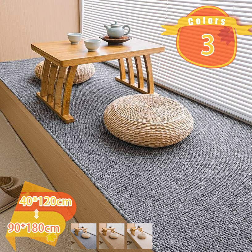 ペット長方形マット ジュート素材ラグ モダン プレイ用 すべり止め 完全防音 トイレトレーニング 防音 大型犬OK 麻 通気 床暖房可 北欧スタイル 噛み耐性 簡単お掃除 家庭 リネン風 ペット マット 滑り止め 抗菌 爪防止 fascimo