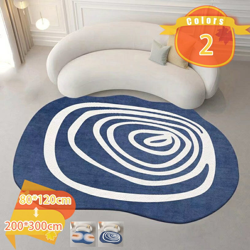 1000円OFFクーポン ラグ カーペット ヴィンテージ ビンテージ 柄 床暖房対応 ホットカーペット対応 オールシーズン 毛足短い おしゃれ 円形 夏 冬 ワンルーム 一人暮らし ふかふか ふわふわ肌ざわり 通年 掃除機 転倒防止 速乾性 北欧風 fascimo