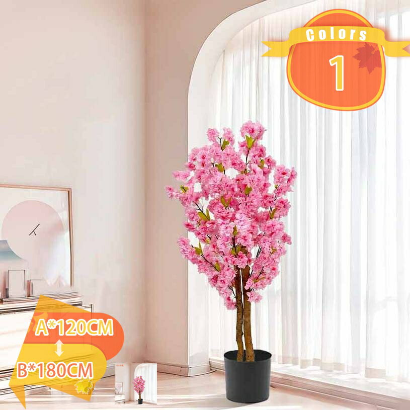 1000円OFFクーポン 桜 人工木 ピンク桜 鉢植え 願いの木 屋内 庭 オフィス パーティー ウェディング ホ..