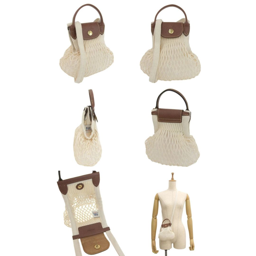 ロンシャン LONGCHAMP LE PLIAGE ショルダーバッグ 2WAY バッグ キャンバス レザー...