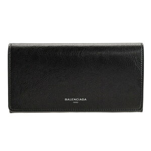 バレンシアガ BALENCIAGA ショップ袋付き 二つ折り長財布 メンズ レディース アウトレット 542008cu50n1000-zz | ウォレット サイフ 財布 ブランド財布 小銭入れ カード入れ 多い 可愛い おしゃれ オシャレ ブランド